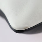 Loewe Tote Bag Leather Black White Mackintosh Argyle Chair Pattern Large Size — view 5