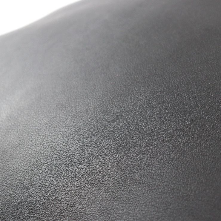 Loewe Tote Bag Leather Black White Mackintosh Argyle Chair Pattern Large Size — view 7