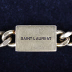 Saint Laurent Kate Small Chain Shoulder Bag Leather Gold Black YSL Logo — view 9