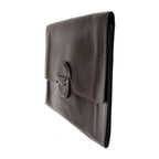 Hermes Clutch Bag Box Calf Dark Brown FACO GM 35 Second Document — view 2