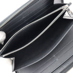 Louis Vuitton Zippy Organizer NM Long Wallet Leather Black And Gray — view 9