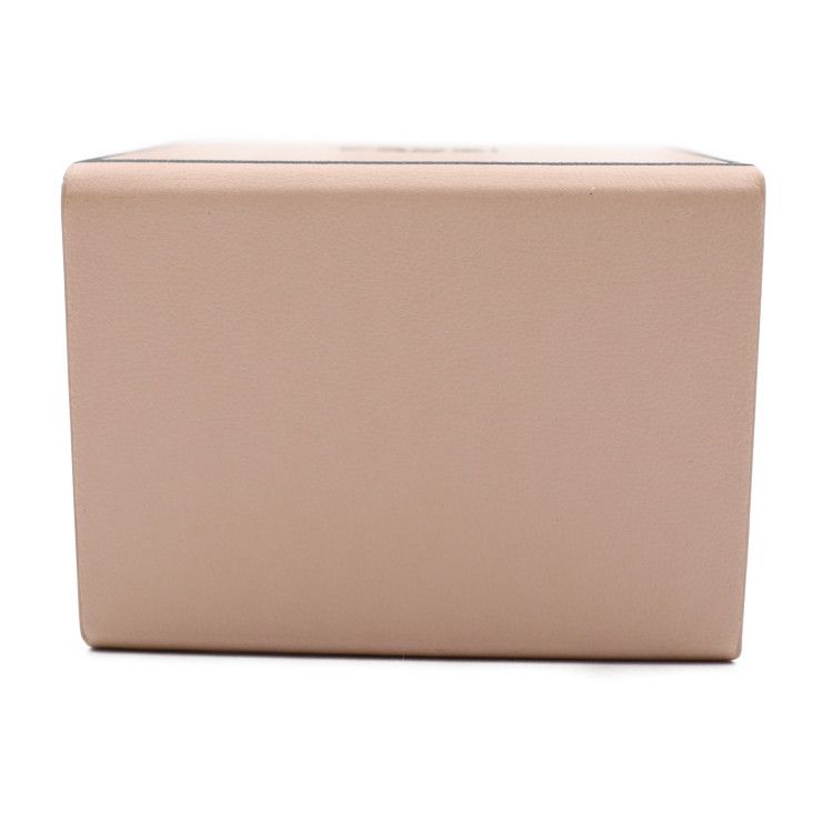 Fendi Minibox Charm Mini Box Key Holder 7 Ar917 Leather Rose Gold Hardware Bag — view 4