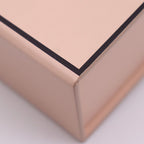 Fendi Minibox Charm Mini Box Key Holder 7 Ar917 Leather Rose Gold Hardware Bag — view 5