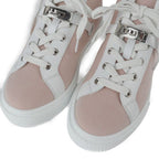 Hermes Sneakers Z C5380 Toile Ashe Calfleather Raspberry White Silverhard — view 5