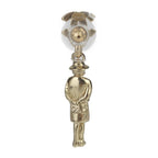 Chanel Metal Gold Mademoiselle Coco Mark Swing Doll Motif 02 — view 6