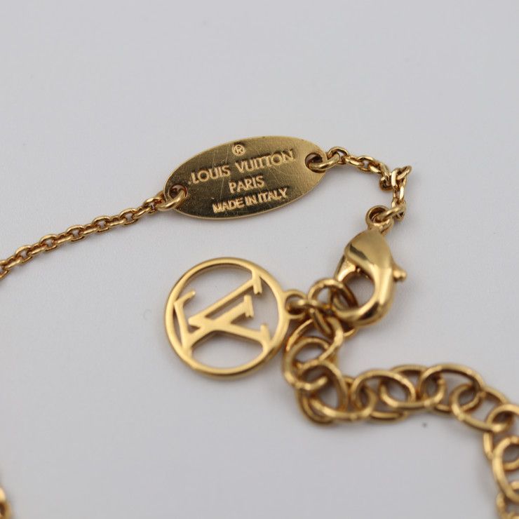 Louis Vuitton &me Love Bracelet Metal Gold Viton — view 6