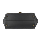 Bottega Veneta Angle Shoulder Bag Calf Leather Black — view 4