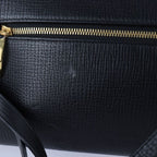Bottega Veneta Angle Shoulder Bag Calf Leather Black — view 8