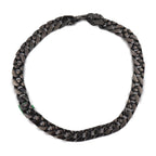 Louis Vuitton Collier Chain Links Patches Necklace Mp2853 Metal Black Green — view 3