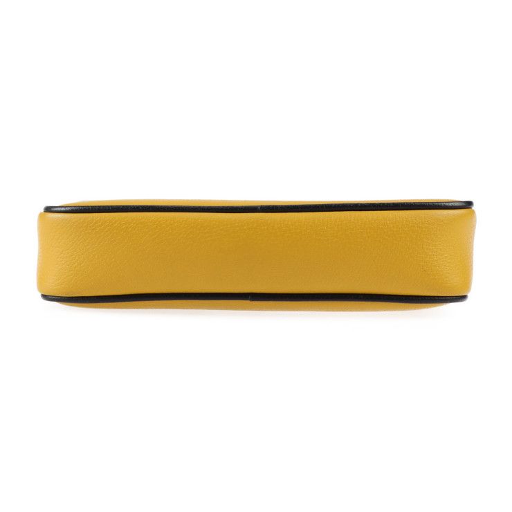 Gucci Belt Bag Waist Leather Yellow Multicolor Gold Hardware SONY — view 4