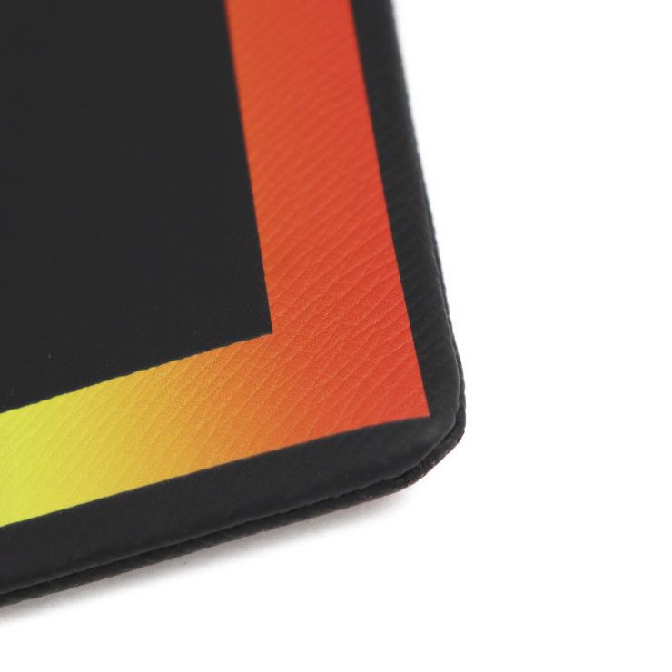 Louis Vuitton Pochette A4 Clutch Bag Leather Black Rainbow Taiga — view 5