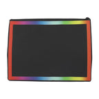 Louis Vuitton Pochette A4 Clutch Bag Leather Black Rainbow Taiga — view 3
