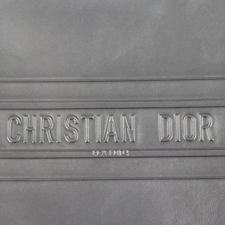 Christian Dior Clutch Bag 19 S5543 Cgsb Leather Black Gold Hardware Pouch — view 6