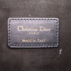 Christian Dior Clutch Bag 19 S5543 Cgsb Leather Black Gold Hardware Pouch — view 9