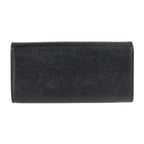 Celine Large Flap Wallet Bifold 10 B563 bel Calf Leather Black — view 3