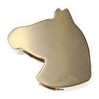 Hermes Square Ring 90 Scarf Metal Gold Black Zebra — view 2