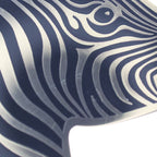 Hermes Square Ring 90 Scarf Metal Gold Black Zebra — view 5