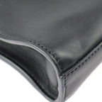 Fendi Peekaboo Fit Business Bag 7 Va406 Leather Black Silver Hardware Selleria — view 5
