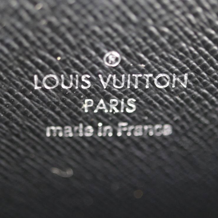 Louis Vuitton Portefeuille Chain Shoulder Bag Leather Brown Multicolo — view 9