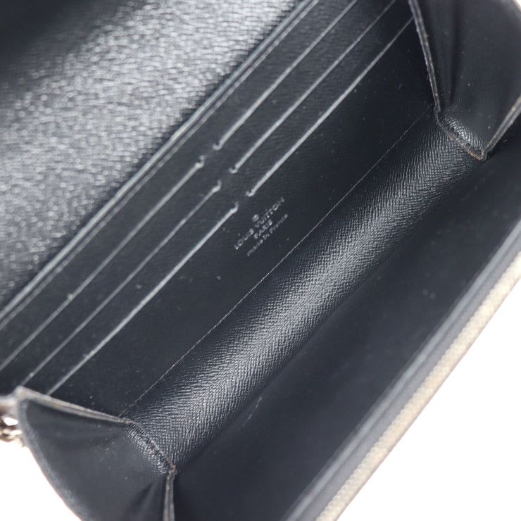 Louis Vuitton Portefeuille Chain Shoulder Bag Leather Brown Multicolo — view 6