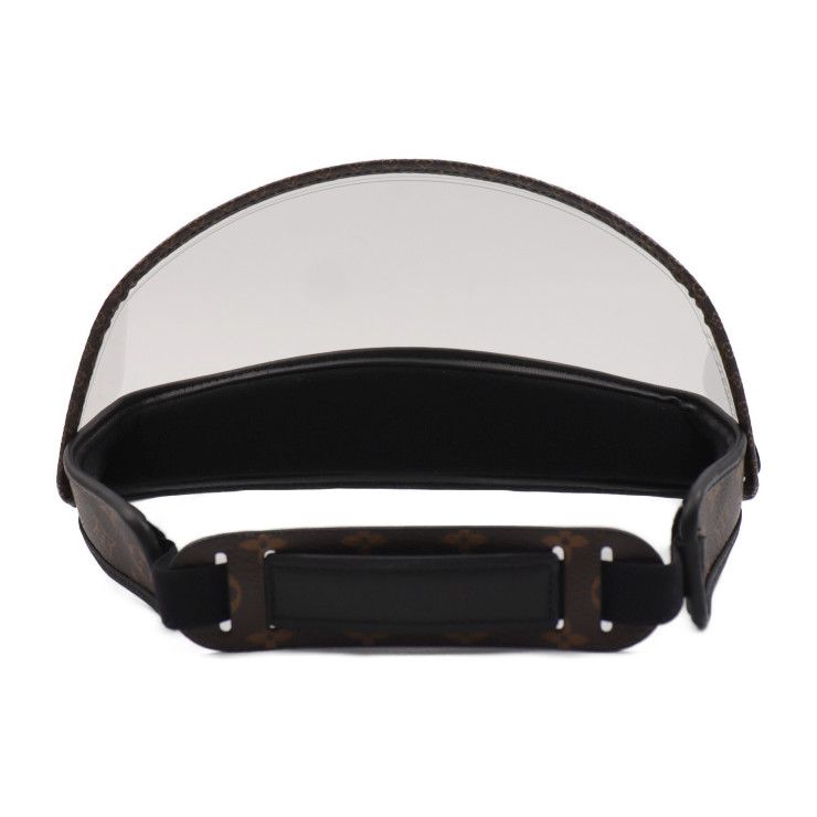 Louis Vuitton Vigier Shield Other Hat Leather Brown Black Clear — view 3