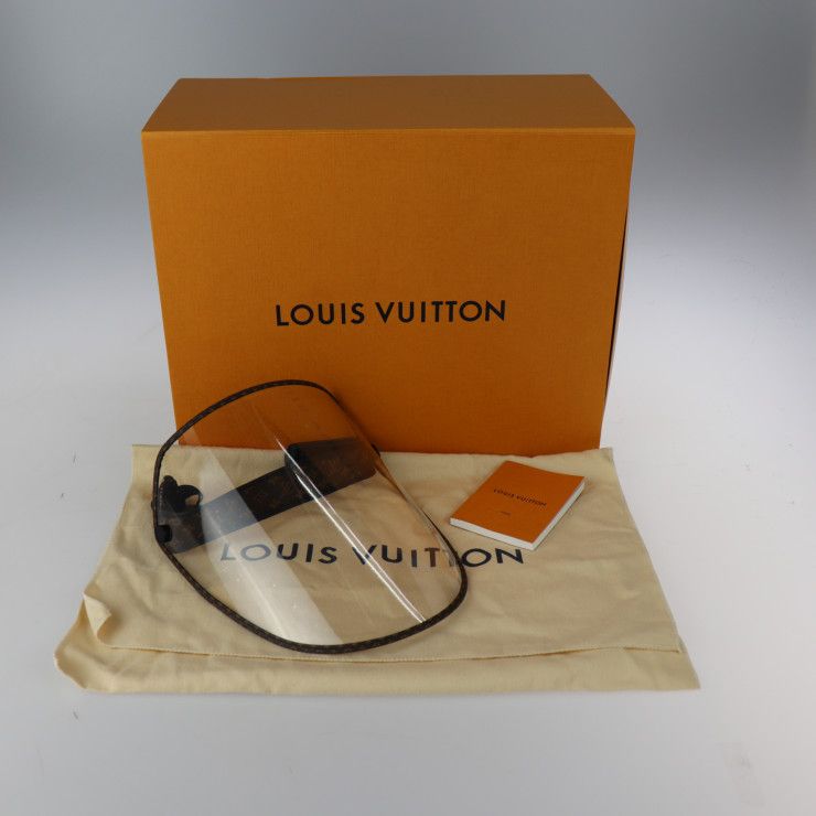 Louis Vuitton Vigier Shield Other Hat Leather Brown Black Clear — view 9