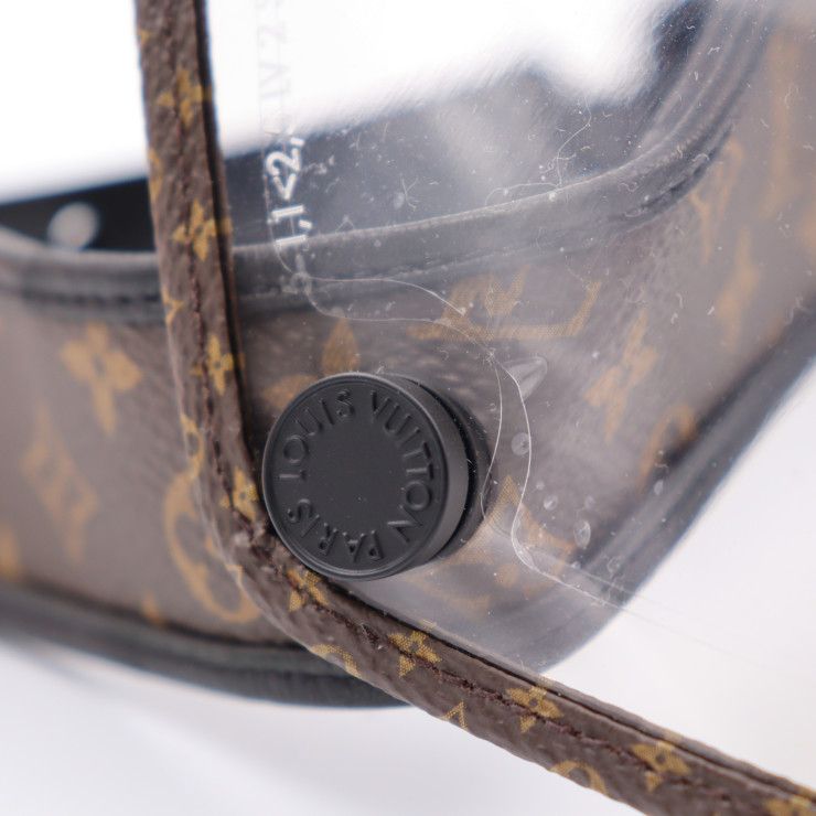 Louis Vuitton Vigier Shield Other Hat Leather Brown Black Clear — view 5