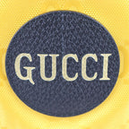 Gucci Bucket Hat GG Nylon Leather Yellow Black Off The Grid — view 4