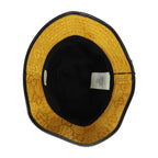 Gucci Bucket Hat GG Nylon Leather Yellow Black Off The Grid — view 5