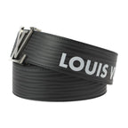 Louis Vuitton Initials 40 mm Reversible Belt M8270 U Epi XL Leather — view 3