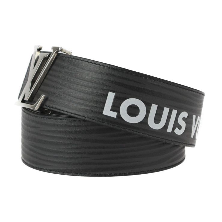 Louis Vuitton Initials 40 mm Reversible Belt M8270 U Epi XL Leather — view 3