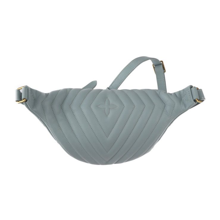 Louis Vuitton New Wave Bum Bag Waist Smooth Calf Leather Light Blue — view 4