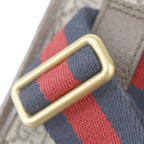 Gucci GG Small Belt Bag Waist Supreme Canvas Leather Beige Ebony — view 6