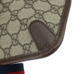Gucci GG Small Belt Bag Waist Supreme Canvas Leather Beige Ebony — view 5