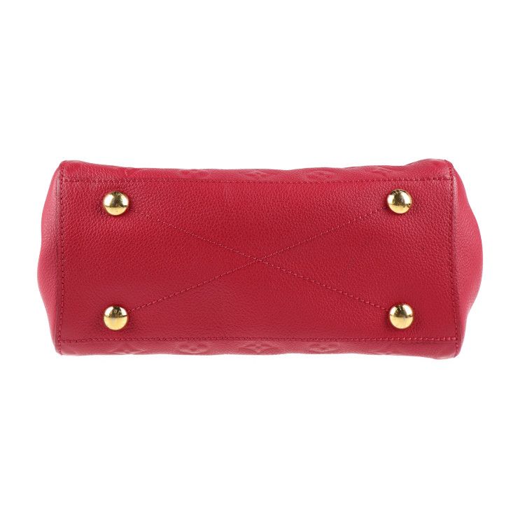 Louis Vuitton Montaigne BB Handbag Leather Freesia Pinkish Monogram — view 4