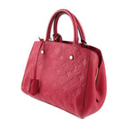 Louis Vuitton Montaigne BB Handbag Leather Freesia Pinkish Monogram — view 2