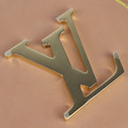 Louis Vuitton Key Bell XL PM Shoulder Bag Leather Beige Gold Hardware — view 6
