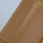 Louis Vuitton Key Bell XL PM Shoulder Bag Leather Beige Gold Hardware — view 8