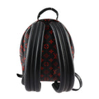 Louis Vuitton Palm Springs PM Backpack Daypack Black Red — view 3