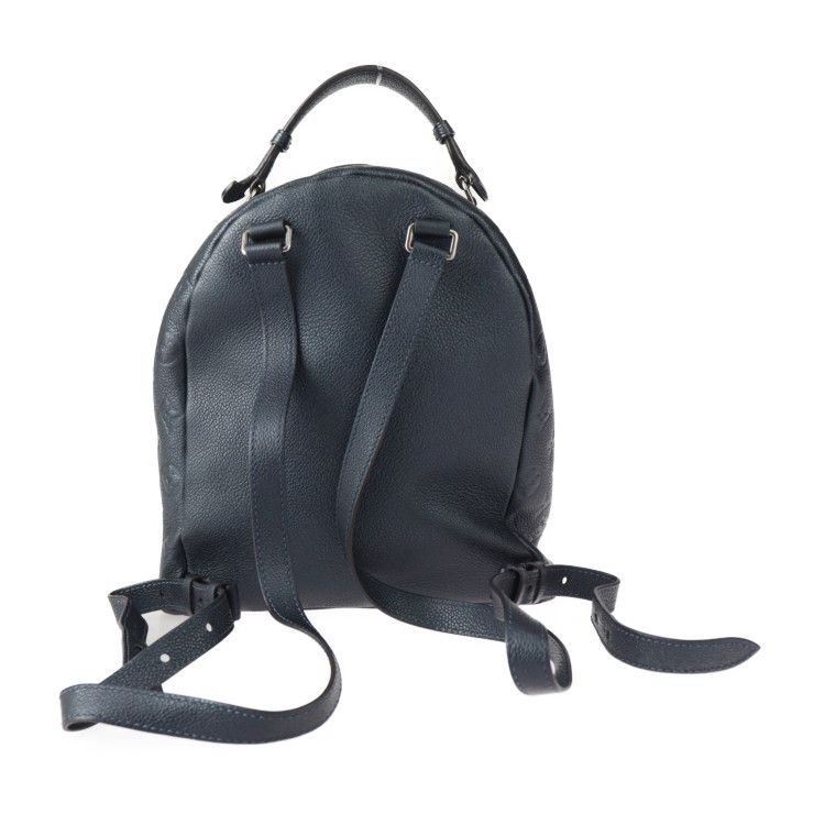 Louis Vuitton Sorbonne Flower Pins Backpack Daypack Leather Metallic — view 3