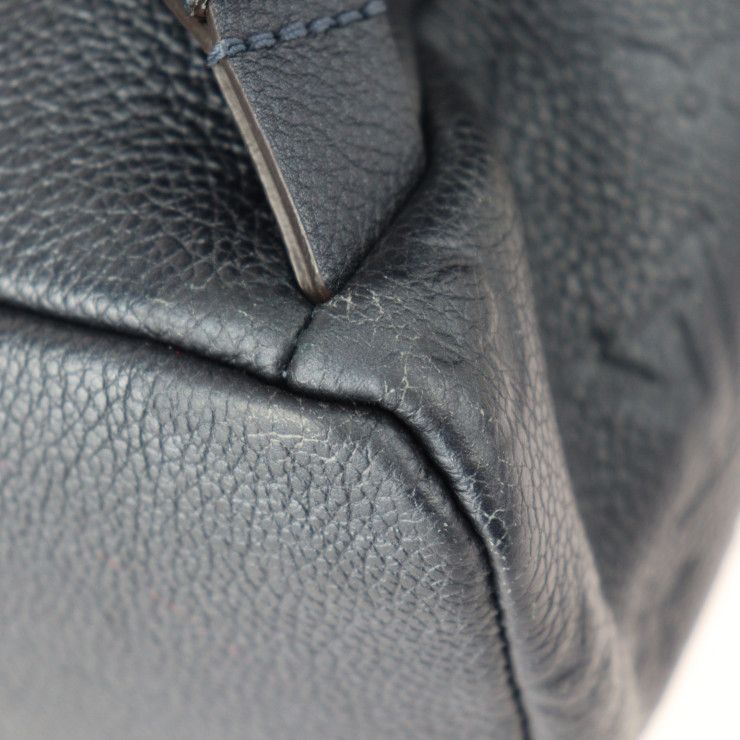 Louis Vuitton Sorbonne Flower Pins Backpack Daypack Leather Metallic — view 5
