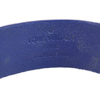 Louis Vuitton Bracelet Spike It M6693 F 17 Leather Blue Gold Hardware — view 4