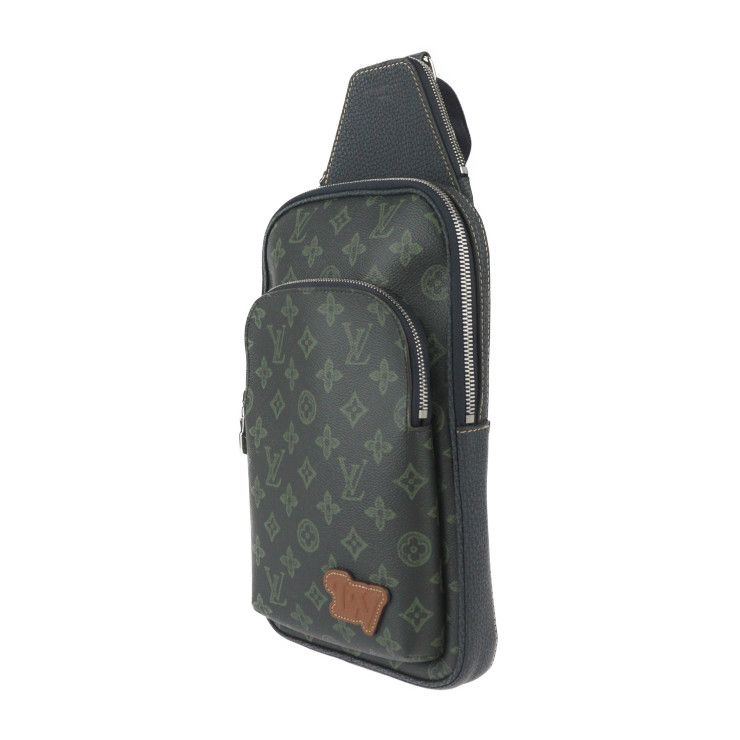 Louis Vuitton Fall Avenuesling Bag Body Leather Dark Green — view 2