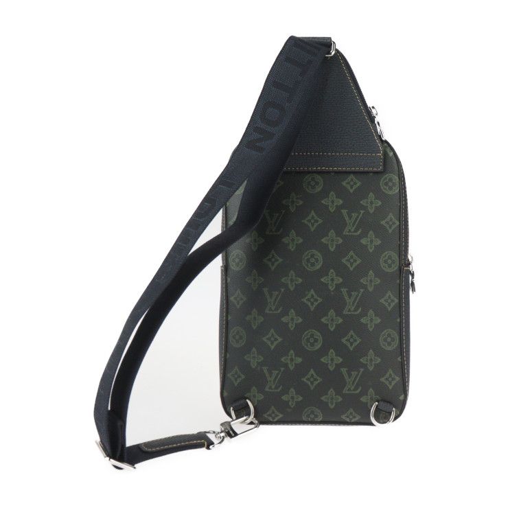 Louis Vuitton Fall Avenuesling Bag Body Leather Dark Green — view 3