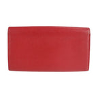 Louis Vuitton Portefeuille Lock Me Long Wallet Leather Ruby Red — view 3