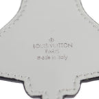 Louis Vuitton Porte Cles Mascot Locket Key Holder Mp2214 Metal Leather Blue — view 6