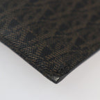 Saint Laurent Paris Second Bag Brown Gold Hardware Classic Toile — view 5