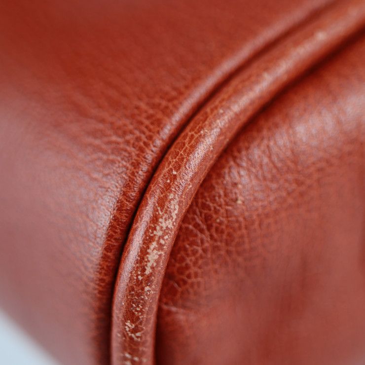Loewe Clutch Bag Leather Red Velazquez Twisted Second Vermillion — view 5