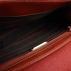 Loewe Clutch Bag Leather Red Velazquez Twisted Second Vermillion — view 9