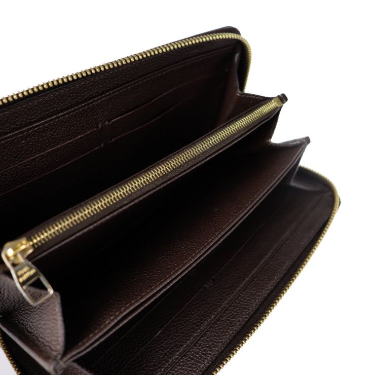 Louis Vuitton Zippy Wallet Long Leather Taille Brownish — view 4